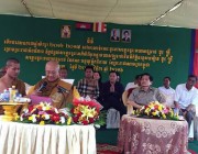 សម្តេចព្រះអភិសិរីសុគន្ធាមហាសង្ឃរាជាធិបតីកិត្តិឧទ្ទេសបណ្ឌិត បួរ គ្រីសម្តេចព្រះមហាសង្ឃរាជនៃគណ:ធម្មយុត្តិកនិកាយ នៃព្រះរាជាណាចក្រកម្ពុជាយាងជាព្រះរាជាធិបតីភាព បើកបវេសកាលឆ្នាំសិក្សា 2016-2017នៃ សាលាបថមសិក្សា និង វិទ្យាល័យសម្តេចព្រះមហាសង្ឃរាជ បួរ គ្រី