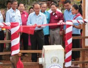 អណ្តូងទឹកចំនួន១៥ត្រូវបានប្រគល់ជូនប្រជាពលរដ្ធនៅស្រុកកូនមុំ គ្រោមអធិបតីភាពឯកឧត្តម អ៊ុយ សំអាត