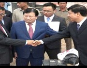 កម្ពុជា-វៀតណាម បើកសម្ពោធការដឹកជញ្ជូនឆ្លងកាត់ច្រកទ្វារអន្តរជាតិអូរយ៉ាដាវណរថយន្ត៤០គ្រឿងត្រូវបានអនុញ្ញាតឲ្យឆ្លងកាត់ច្រកនេះ