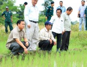 ឯកឧត្ដម ថង សាវុនដឹកនាំក្រុមការងារចុះពិនិត្យស្ថានភាពទឹកទន្លេសេសាន្តនិងប្រព័ន្ធធារាសាស្ត្រនៅស្រុកវើុនសៃ
