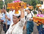 ដង្ហែរអង្គកឋិនទានសាមគ្គីដង្ហែរចូលវត្តព្រៃគគីរដួច ឃុំព្រៃគគីរ ស្រុកចន្ទ្រា ខេត្តស្វាយរៀង