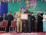អ្នកឧកញ៉ា គិត ម៉េង និងលោកជំទាវ ម៉ៅ ចំណាន បរិច្ចាគថវិកា២០ម៉ឺនដុល្លា ចូលរួមគាំទ្រក្នុងការសាងសង់ស្តូបអនុស្សាវរីយ៍នយោបាយឈ្នះឈ្នះ នៅខេត្តកោះកុង ដើម្បីជាការដឹងគុណដល់បុព្វបុរសខ្មែរ