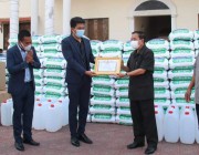 រដ្ឋបាលខេត្តស្វាយរៀង បានអញ្ជើញទទួលអំណោយ និងថវិកាមួយចំនួនពីអគ្គនាយកគម្រោងអចលនទ្រព្យភូមិមរតក