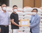 ឯកឧត្តម ម៉ែន វិបុល ជួបសំណេះសំណាល និងទទួលយកអំណោយមួយចំនួនពីអគ្គនាយកក្រុមហ៊ុន The New Venetian Casino & Hotel ក្រុងបាវិត