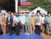 ឯកឧត្តម ញ៉ែម សំអឿន អភិបាលខេត្ត និងជាប្រធានគណៈបញ្ជាការឯកភាពខេត្តរតនគិរី អញ្ជើញសួរសុខទុក្ខកងកម្លាំងឈរជើង នៅតាមខ្សែបន្ទាត់ព្រំដែនកម្ពុជា-វៀតណាម