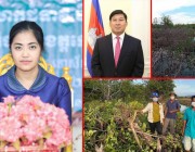 ដីព្រៃលិចទឹក ក្នុងតំបន់ការពារធម្មជាតិជ្រោយស្វាយ ខេត្តកោះកុងត្រូវជនល្មើសកាប់ទន្រ្ទានយ៉ាងសកម្ម ។