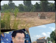 ក្រុមបូមខ្សាច់ នៅភូមិបារាច ឃុំស្វាយជ្រុំ ស្រុកខ្សាច់កណ្តាល និងយកទៅចាក់ដី ខ្នាតយក្ស ជា របស់មេគយ លោក គុណ ញឹម តែ១ ដែលសង្ស័យមិនមានច្បាប់ ?