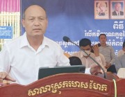 នាយឧត្តមសេនីយ៍ សៅ សុខា អញ្ជើញចូលរួម “ទិវាជាតិនៃការចងចាំ”ខេត្តស្វាយរៀង
