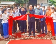 អបអរសាទរពិធីសម្ពោធដាក់ឲ្យប្រើប្រាស់ជាផ្លូវការនូវអគារសាលាបឋមសិក្សា ទីចាត់ការ មត្តេយ្យសិក្សាវត្តដូង និងសមិទ្ធផលនានា ស្ថិតក្នុងភូមិដូង ឃុំដូង ស្រុករមាសហែក