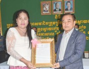 ពិធីប្រកាសសមាសភាពប្រធានក្រុមប្រឹក្សាសង្កាត់ ចៅសង្កាត់ ចៅសង្កាត់រង និងសមាជិកក្រុមប្រឹក្សាសង្កាត់ស្វាយរៀង អាណត្តិទី៥ ឆ្នាំ២០២២