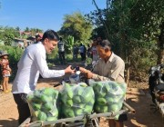 លោកអភិបាលស្រុក អញ្ជើញចុះជួបសាកសួរសុខទុក្ខបងប្អូនប្រជាពលរដ្ឋនៅមូលដ្ឋាន