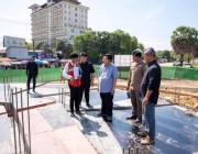 “សួនតេជោសន្តិភាព” ក្រុងបាត់ដំបង នឹងបានរួចរាល់នាពេលខ្លីខាងមុខ